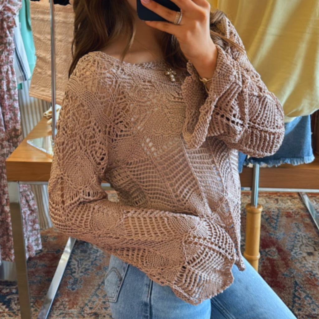Think Again Knit Pullover