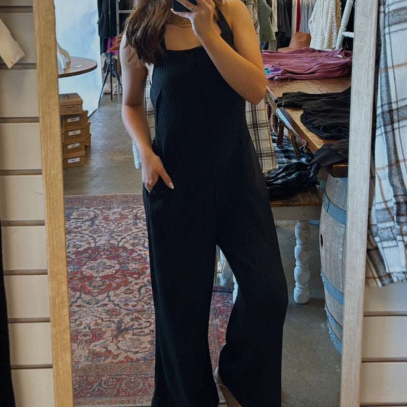 Whitney Waffle Knit Jumpsuit