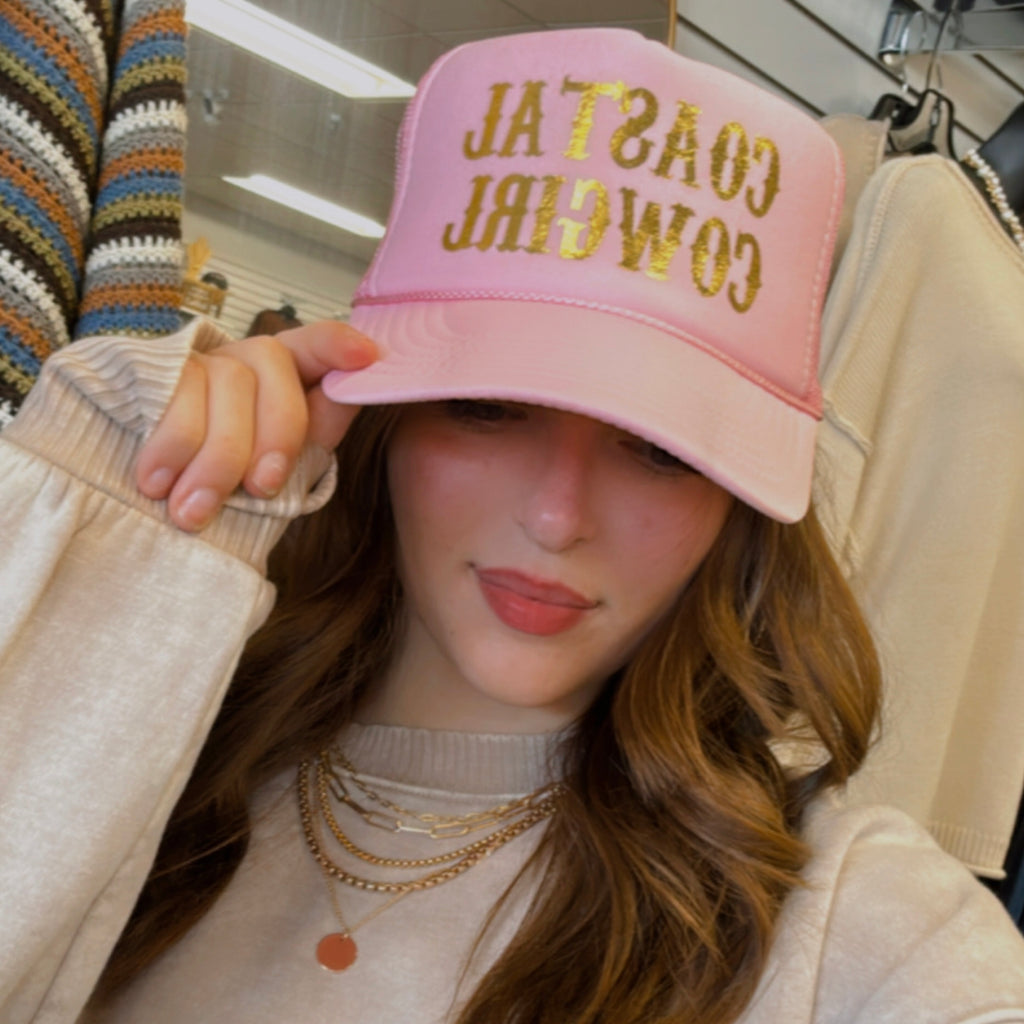 Coastal Cowgirl SnapBack Trucker