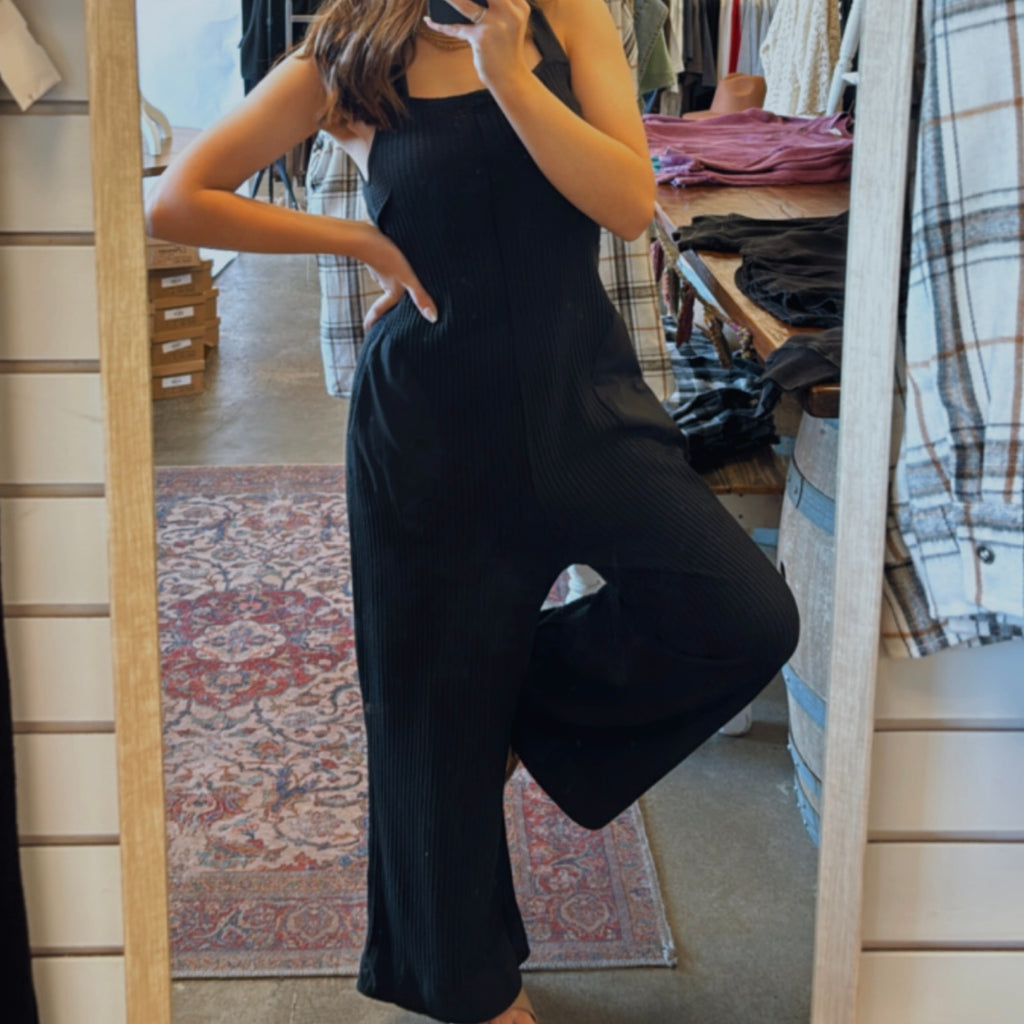 Whitney Waffle Knit Jumpsuit