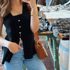 Vegan leather Checkered Print Cross Body Bag Brown