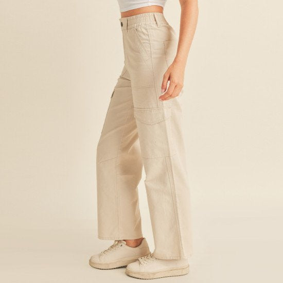 Brake The rules Wide Leg Cargo Pants
