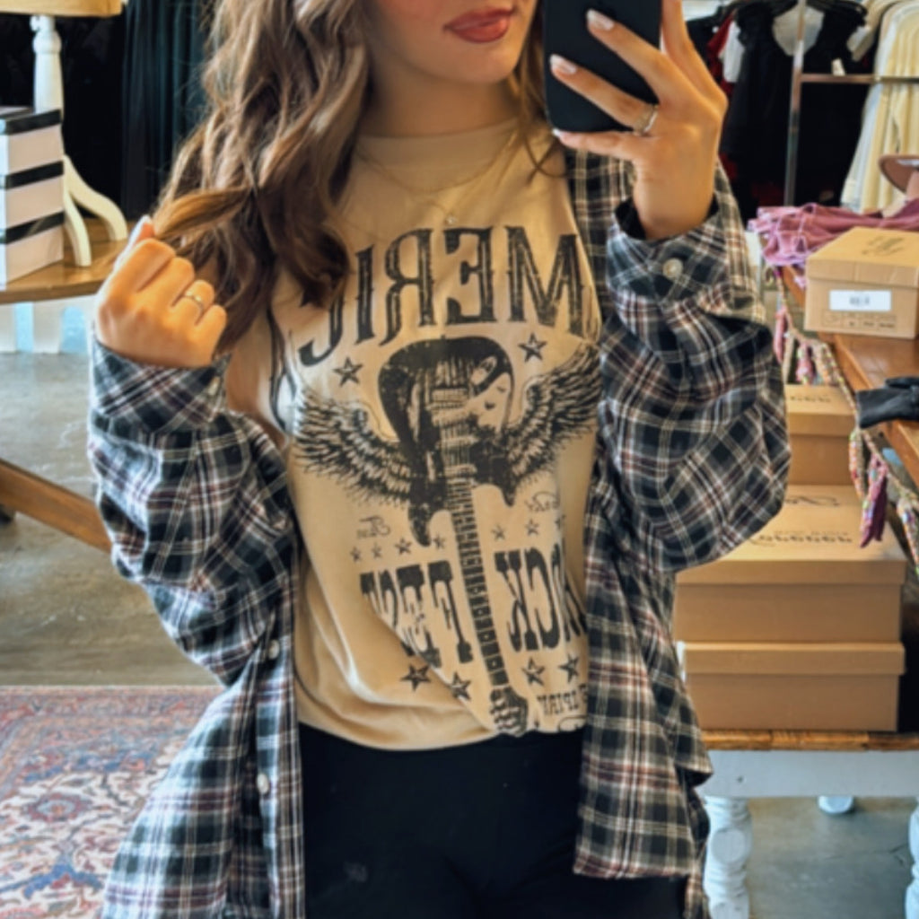 America Rock Fest World Tour Graphic Tee
