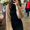 Call Me Bolero Knitted Shrug Khaki
