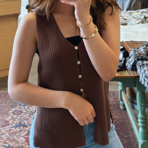 Oversized Crew Neck Sweater Top
