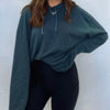 Mineral Washed Drawstring Hoodie