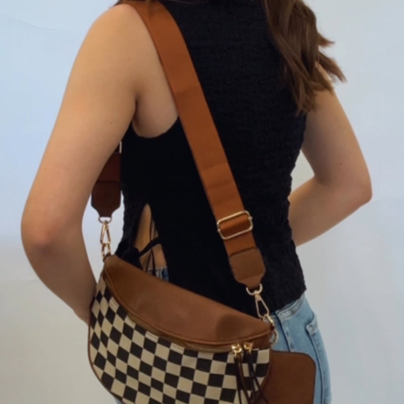 Lizzy Textured Top With Side Tie Detailing Black