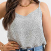 Noa Buttoned Notch Neck Ribbed Crop Top