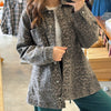 Alex Oversized Boyfriend Fit Leopard Denim Jacket