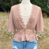 Wild Flower Lace Detail Top
