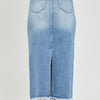 Risen Tummy Control Nights Like this High Rise Denim Skirt