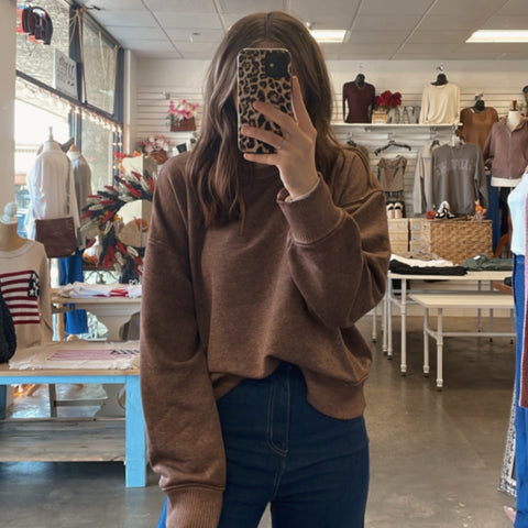 Los Angeles Oversized Sweater Pink