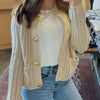 Oversized Crew Neck Sweater Top