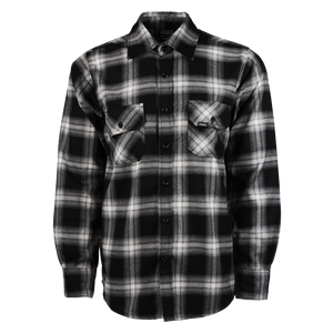 Hillbilly Sundown Flannel Black/White