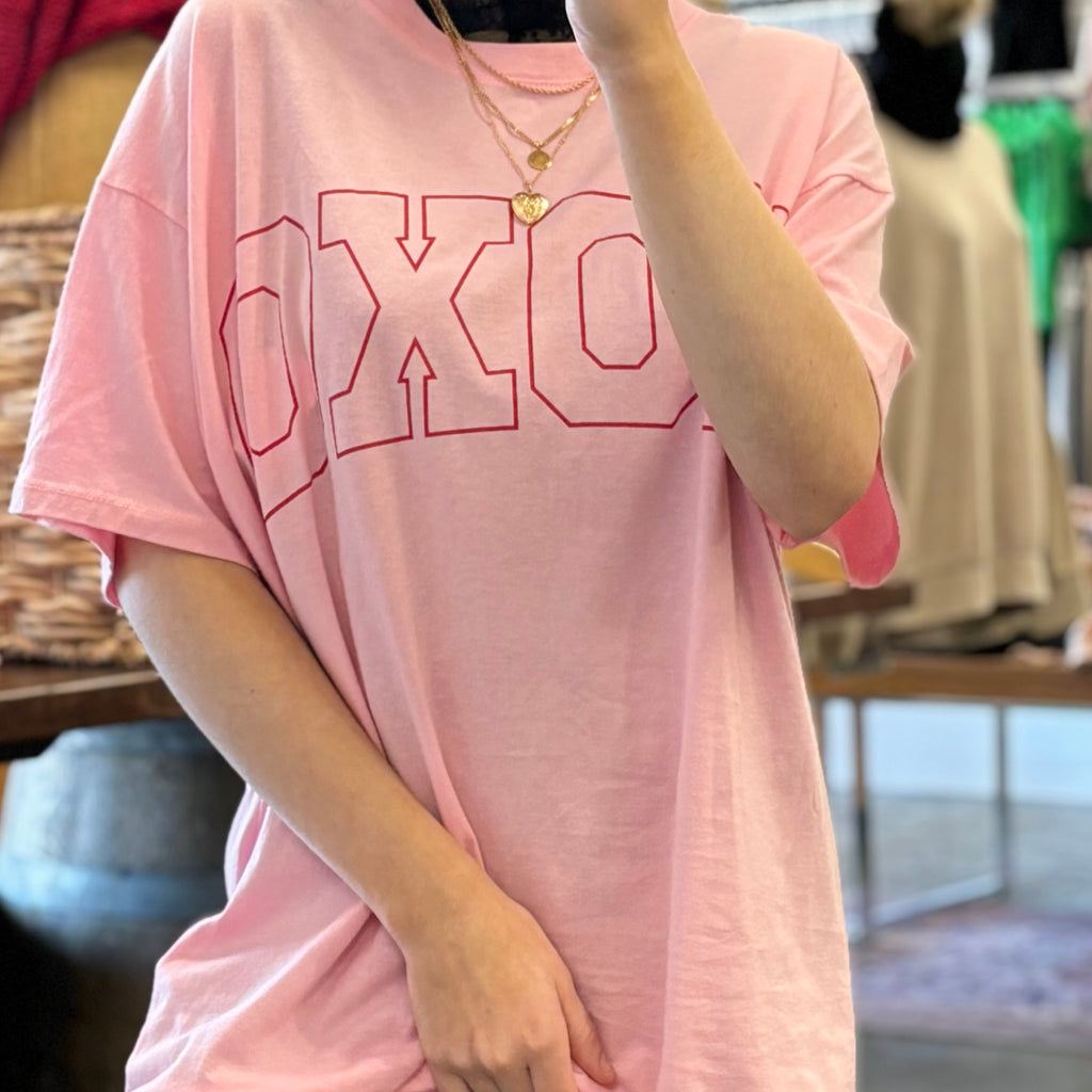 Love Me More Xoxo Graphic Tee
