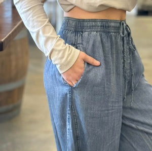 Why can't you see Chambray Pants