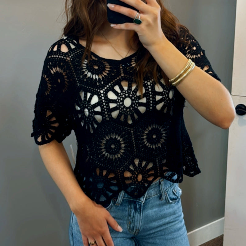Summer Time Crochet Top