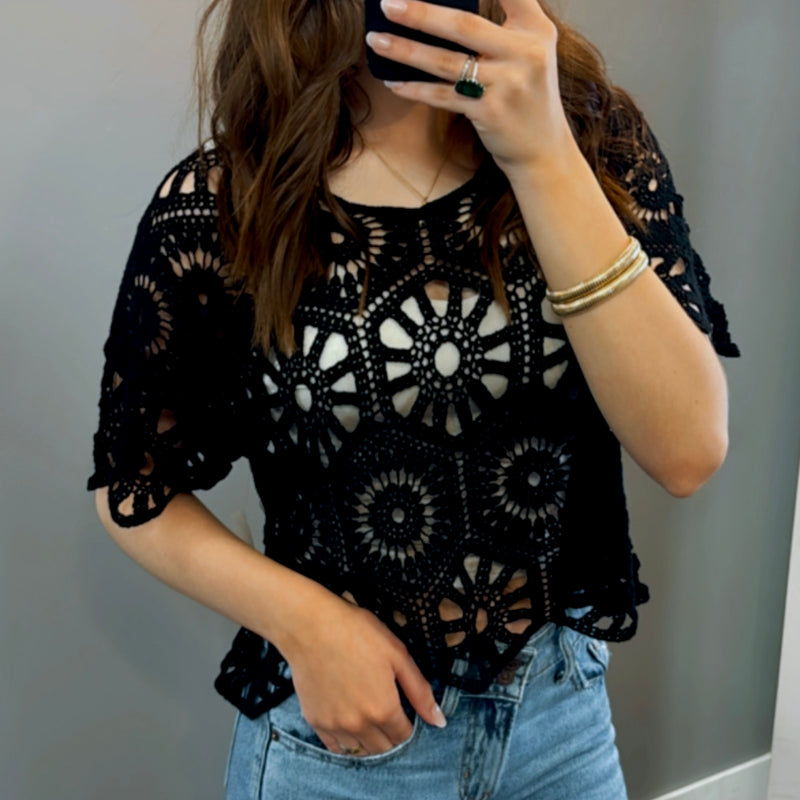 Summer Time Crochet Top