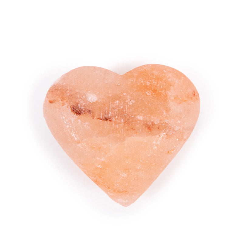 Heart Shaped Himalayan Salt Stones Heart
