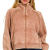 Aware Of You Hooded Denim Jacket