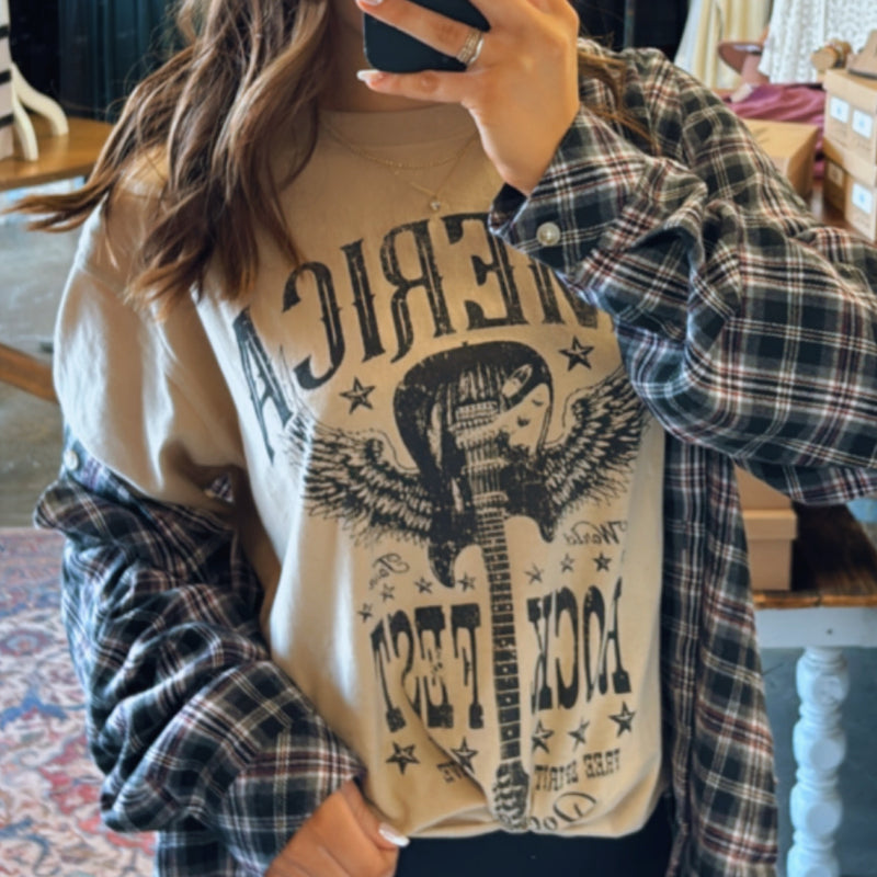 America Rock Fest World Tour Graphic Tee