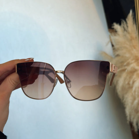 Glitter Girl Heart Sunglasses Pink