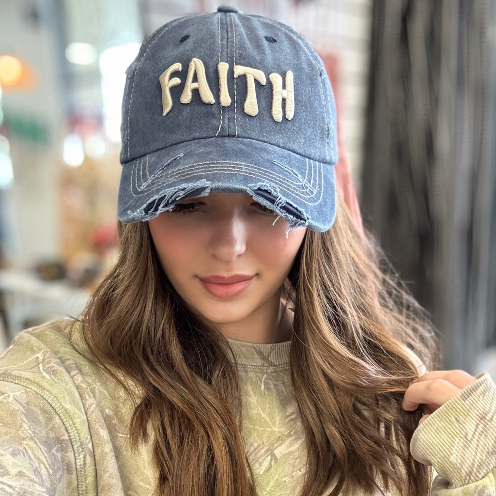 Faith Patchwork Hat