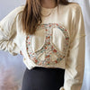 Los Angeles Oversized Sweater Pink