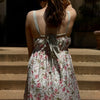 Sweet Romance Lace Trim Midi Dress