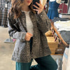 Hazel Waffle Knit Drawstring Waistband Bottoms Mocha