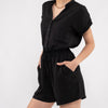 Go Where You Choose Ribbed Short Jumpsuit