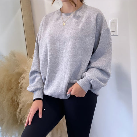 California Sweatshirt Ice Gray