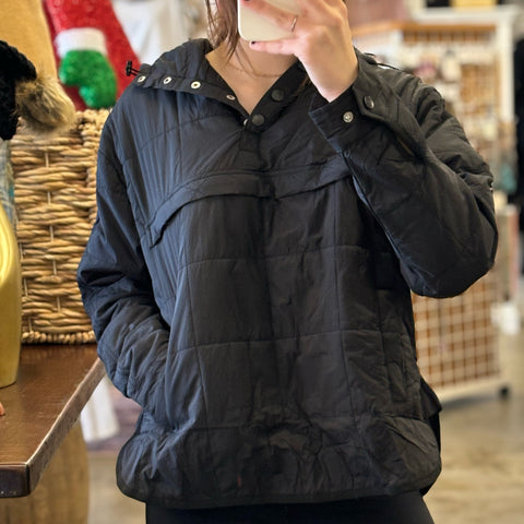 Aware Of You Hooded Denim Jacket
