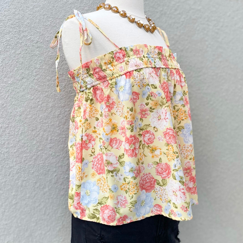 Blooming Days Floral Print Top