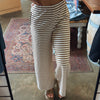 Bayside Striped Set Brown
