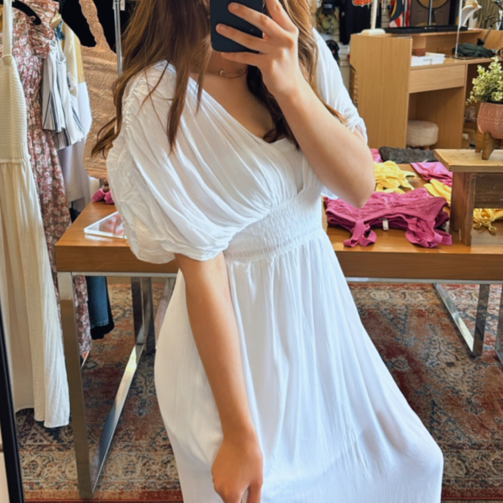 Summer Times Sundress White