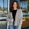 Prettiest Of All Chenille Cable Knit Oversized Sweater Mauve