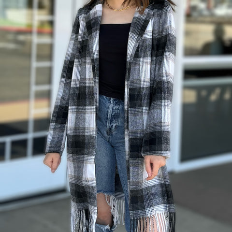 Aware Of You Hooded Denim Jacket