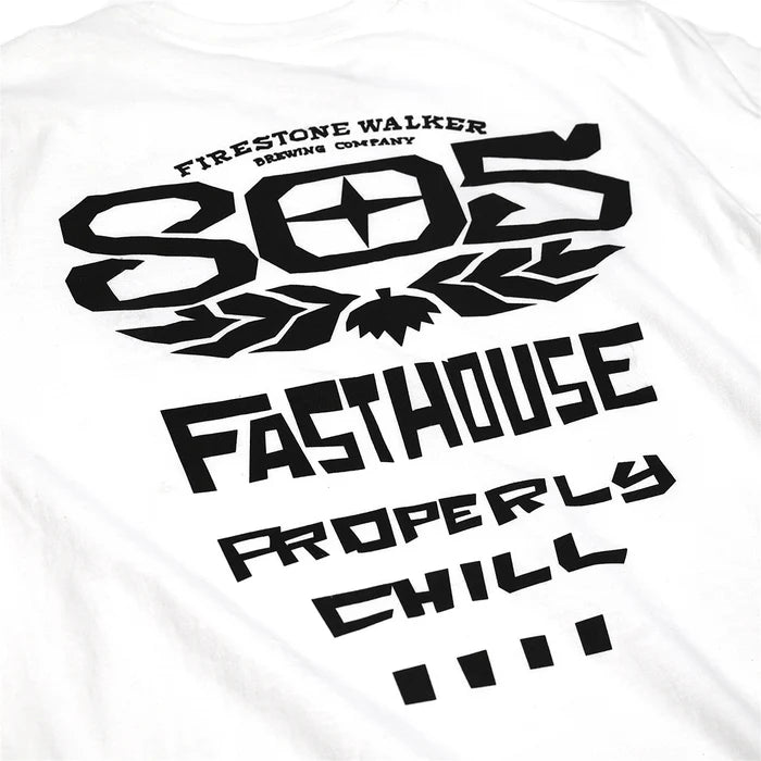 805 Gravel Midweight Tee - White