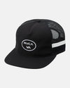 BRIXTON GRADE HP TRUCKER HAT BLK/ORN/WHITE