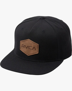 RVCA COMMONWEALTH DLX SNAPBACK BLK