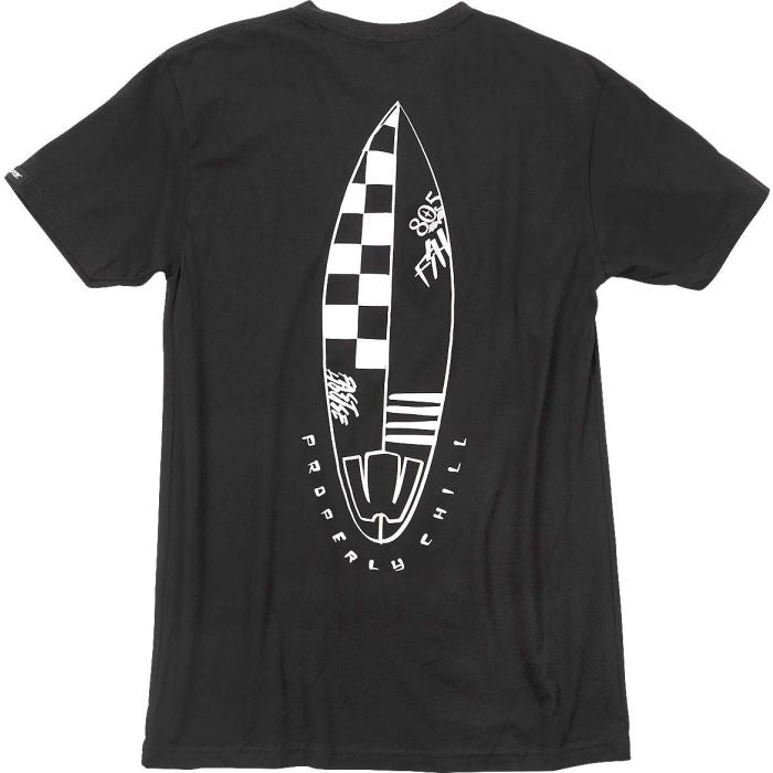 805 QUIVER SS TEE BLACK