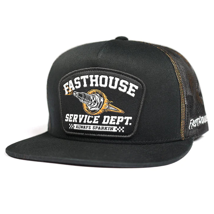 FASTHOUSE IGNITE HAT BLACK