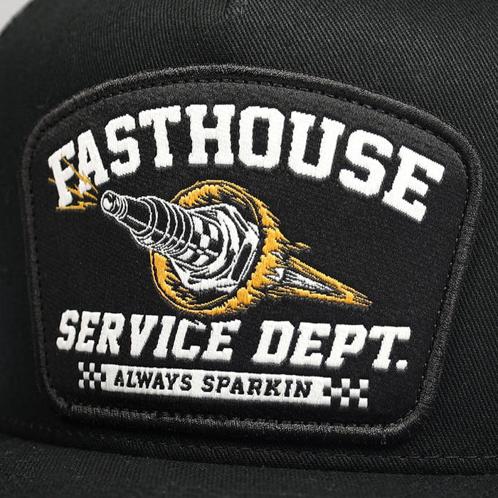 FASTHOUSE IGNITE HAT BLACK