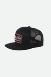 RVCA COMMONWEALTH DLX SNAPBACK BLK