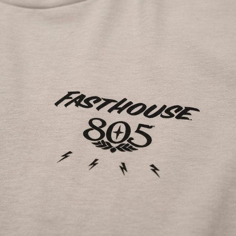 805 Beer Run SS Tee Light Grey