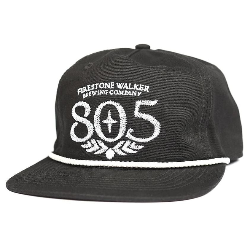 805 Premier Chain Hat Black