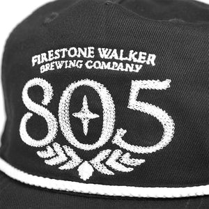 805 Premier Chain Hat Black