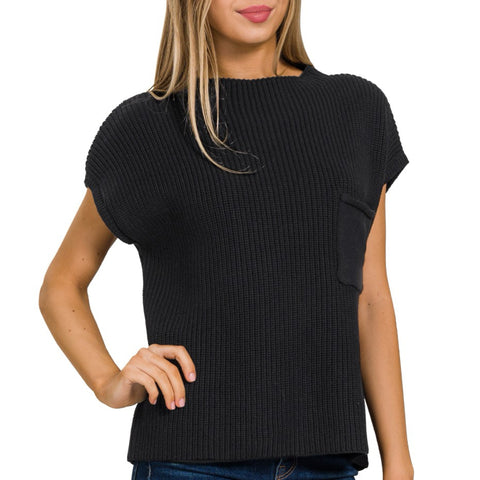 Santa’s Coming Striped Crew Neck Sweater