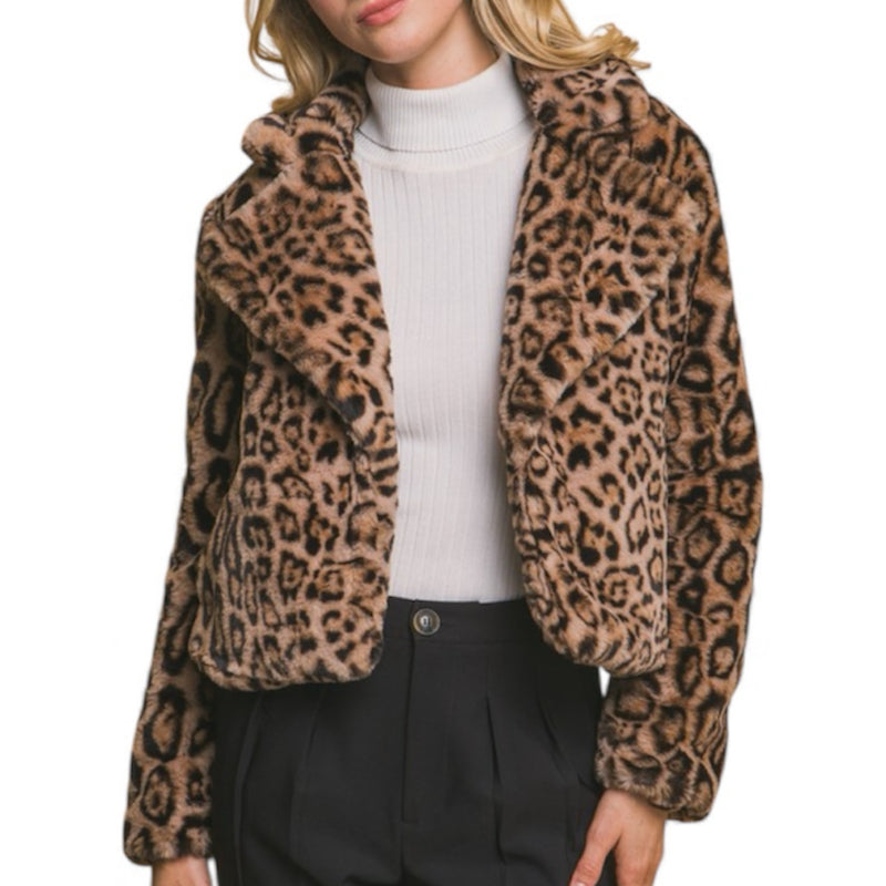 Wild Nights Faux Fur Jacket